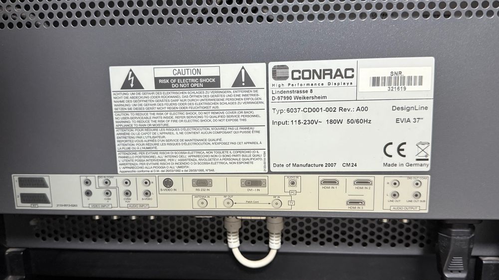 Продам телевизор Conrac