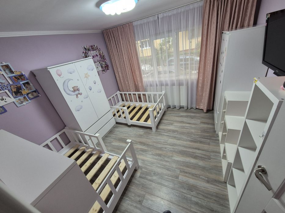 2Paturi copii cu saltea