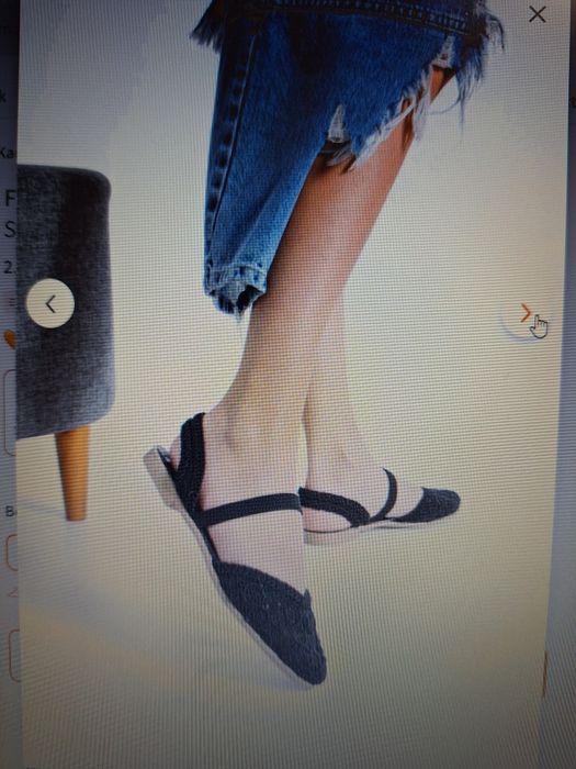 Босоножки летние закрытым носиком