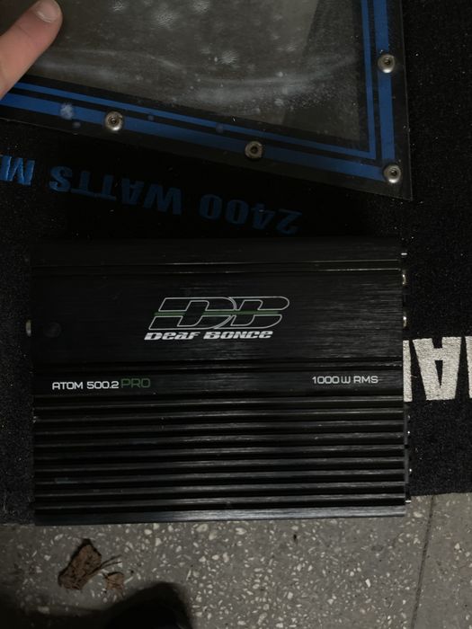 Сабвуфер Magnat Pro и усилитель