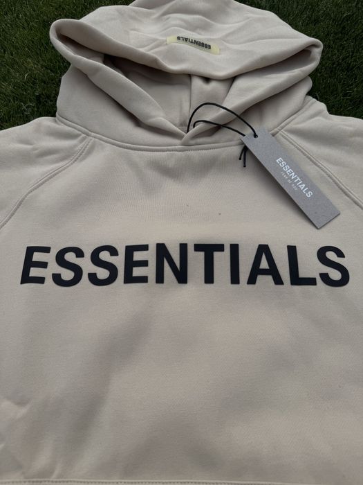 Hanorac Essentials Alb / Crem / 2025