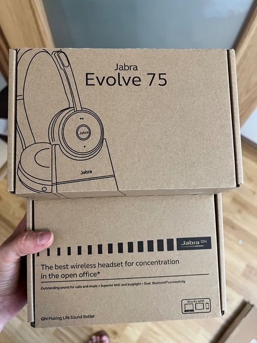 Casti jabra evolve 75 noi