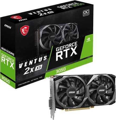 новая видеокарта RTX 3050