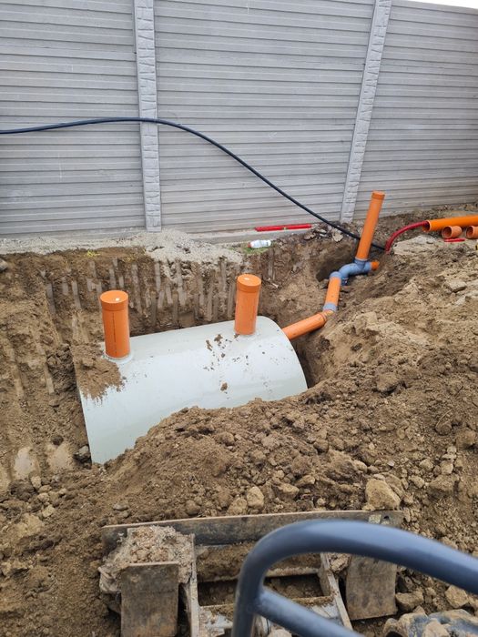 Fosa septica cu montaj