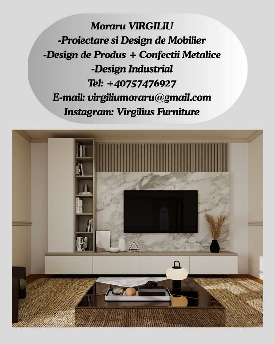 Proiectare Mobilier pe comandă