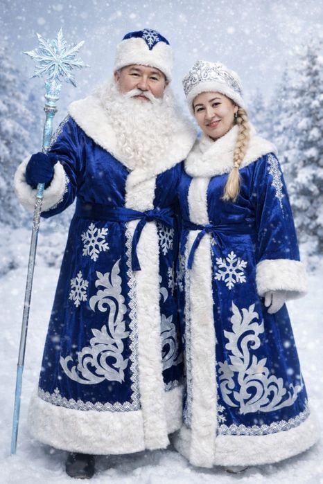 Дед мороз и снегурочка
