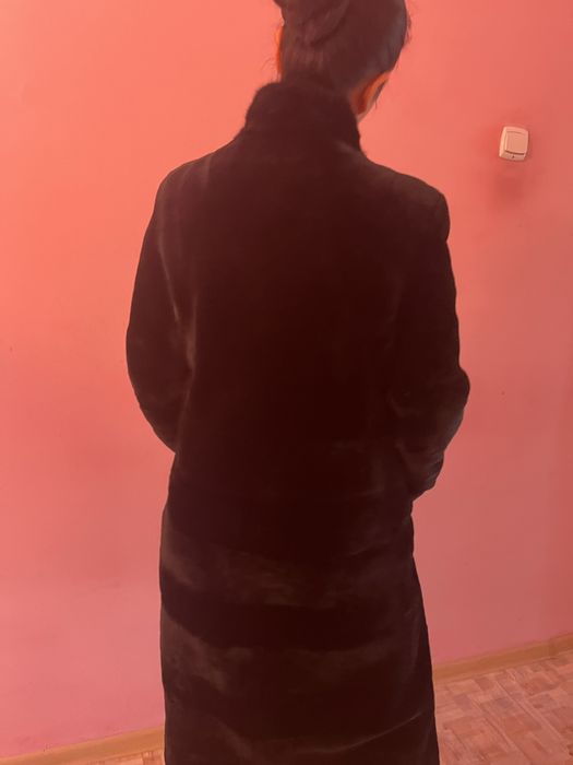 Новая шуба мутоновая