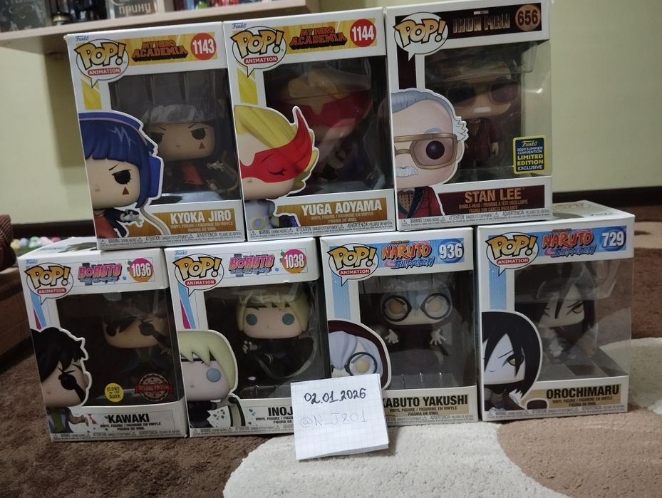 Оригинальные фигурки Funko pop продаю коллекцию