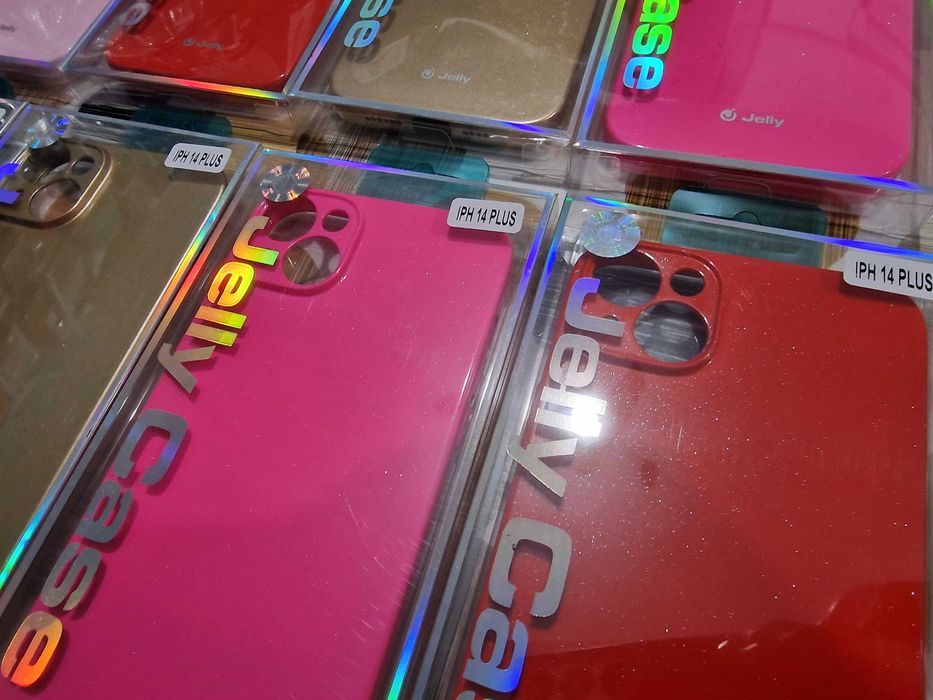 iphone 14 ,iPhone 14+ ,iPhone 14 pro , iPhone 14 pro Max jelly case