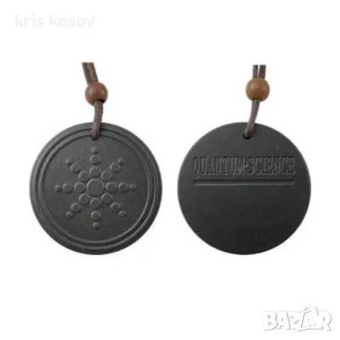 Квантова висулка Колие Бижута от отрицателни йони от лава камък