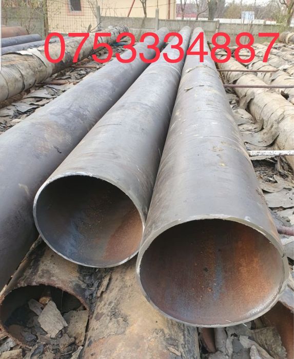 Teava metalica 168X6, 219X6, 273X6, 324X6, 406X6, 508X6, 610X6, 711X6