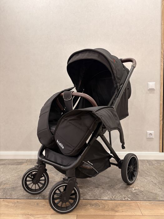 Коляска Kidilo 6521B black