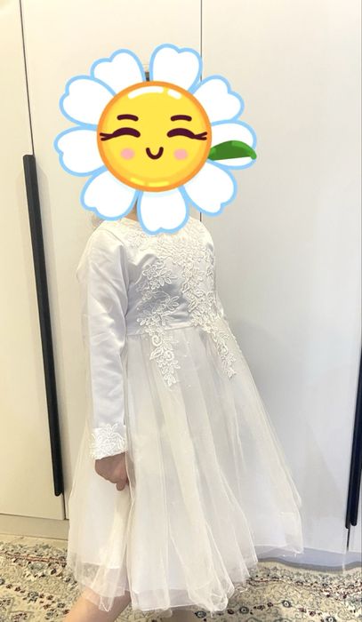 На прокат белое платье