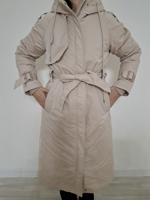 Куртка парка цвет белый