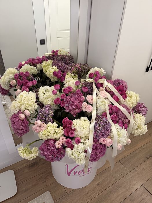 Цветы большой букет