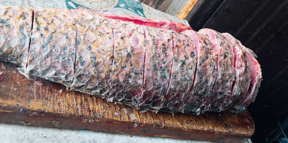 Стейки сёмги и сазана