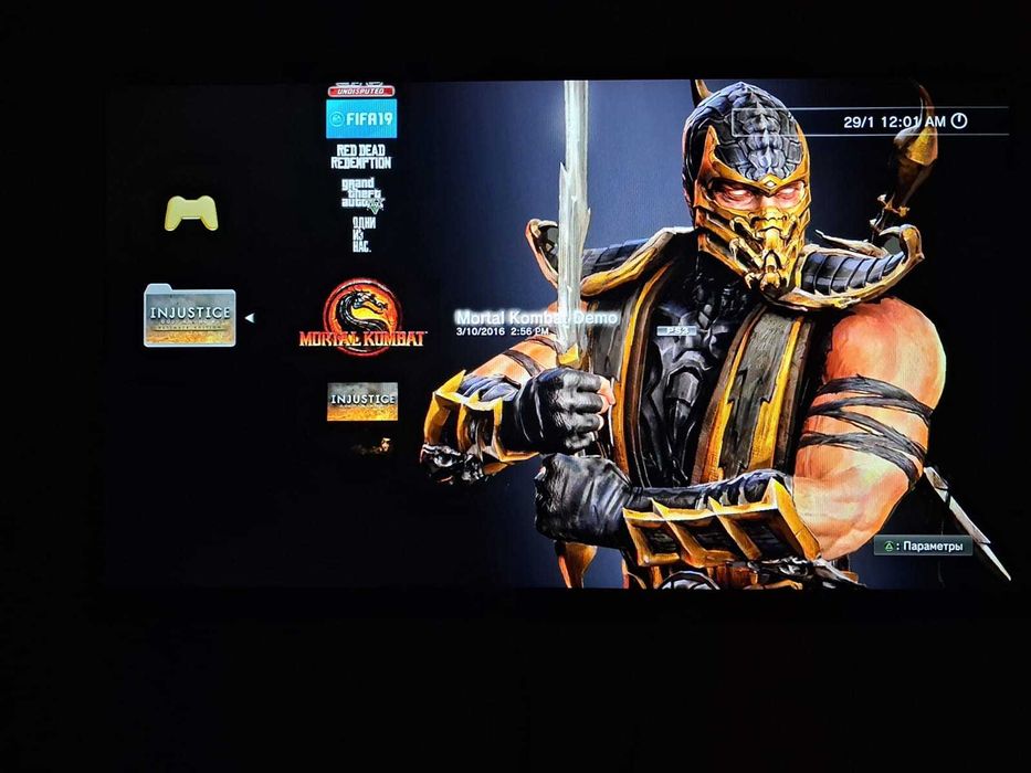 PS3 прошитая в отличном состоянии