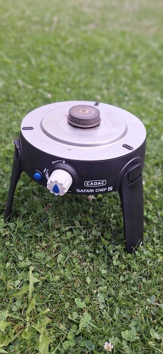 CADAC Safari Chef 2 DELUXE LP 30mbar, Gratar pe gaz pentru camping, rulote, autorulote