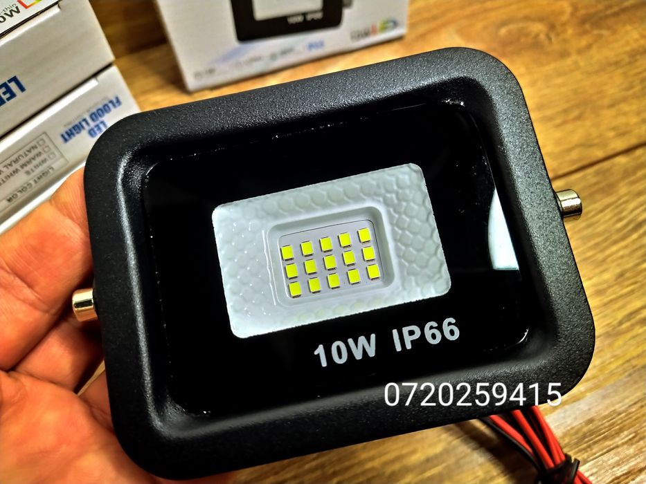 Proiector Led Camping, Pescuit 10W/12V, 15led, 1000LM, lumina alba