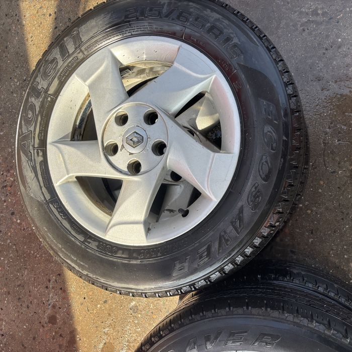 Диски с летний шинами на рено дастер