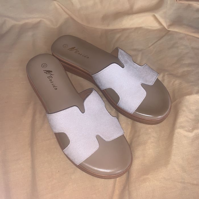 Обувки Дамски Чехли от Естествена Кожа Bosido