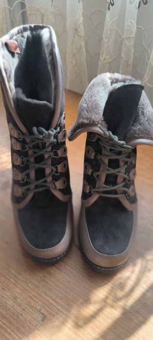 Зимние полусапожки