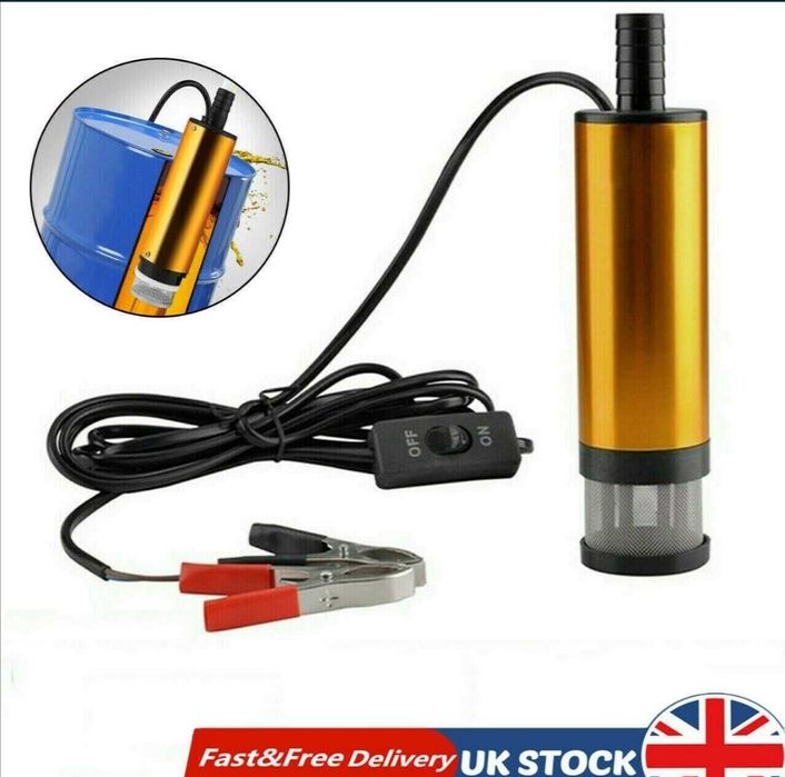 Помпа за източване на гориво, помпа за нафта потапяща помпа 12V ф38