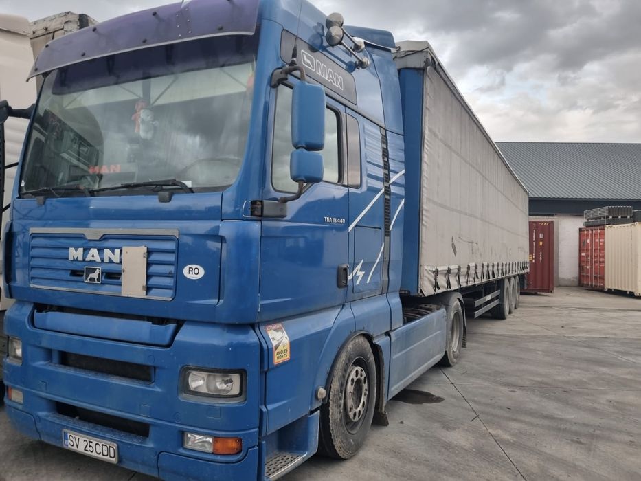 MAN 440 2008 stare fff bună  Avem in parcarea 12 MAN  TGA SI TGX 480