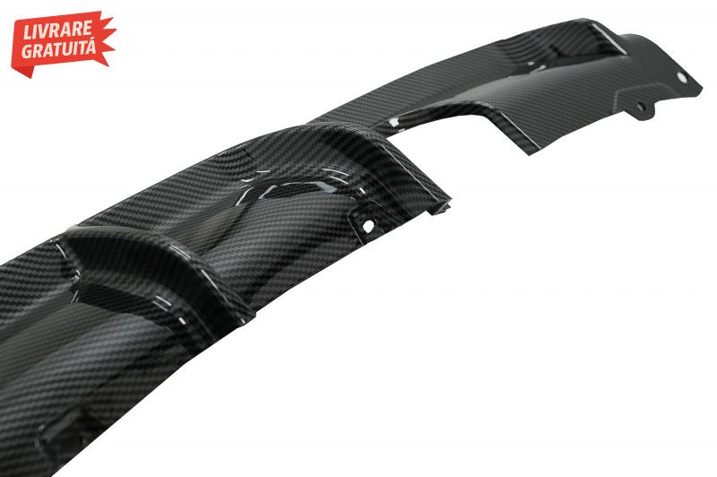 Prelungire Bara Fata si Difuzor Bara Spate cu Evacuare Dubla BMW Seria