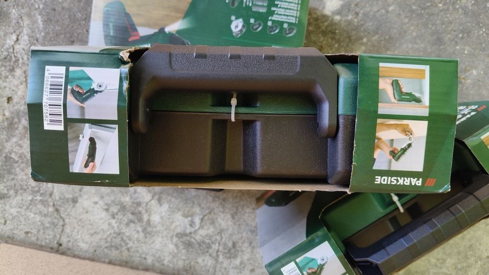 Mașina de înșurubat surubelniță multifuncțională Parkside cu acumulator