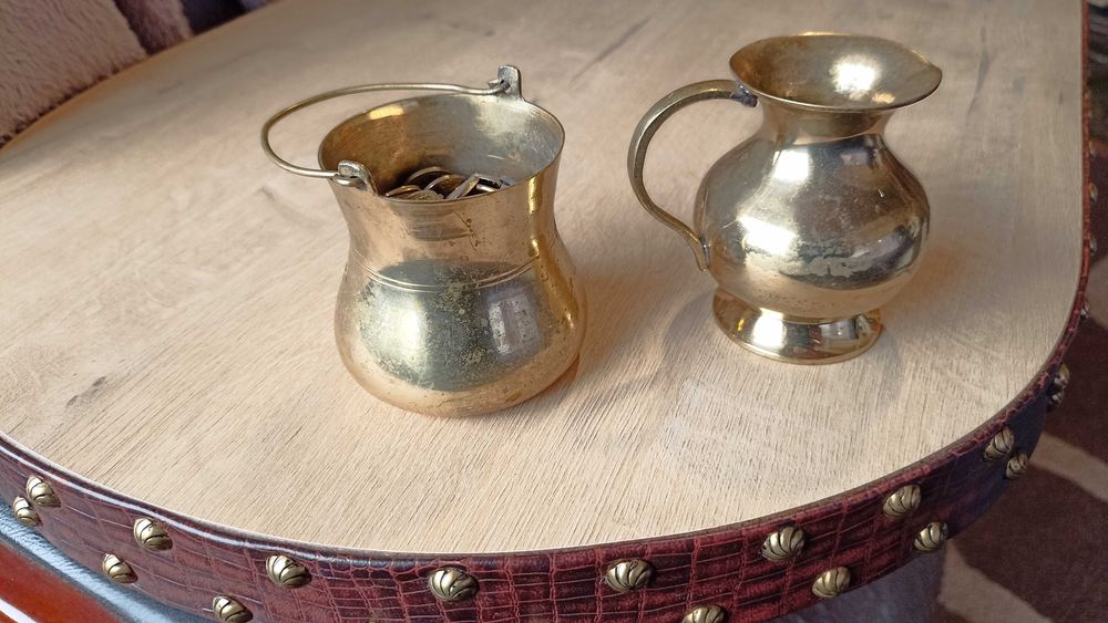 Вазочки мини из латуни.