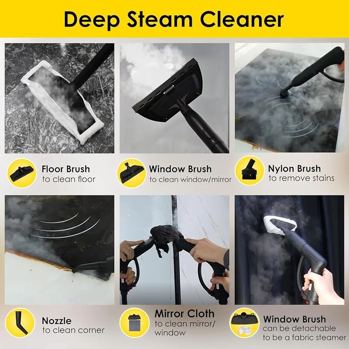 Пароочиститель для химчистки и уборки (Steam Cleaner)