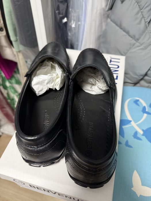 Mocasini din piele