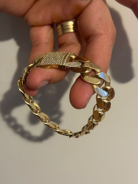 Bratara aur 14k model cubanez