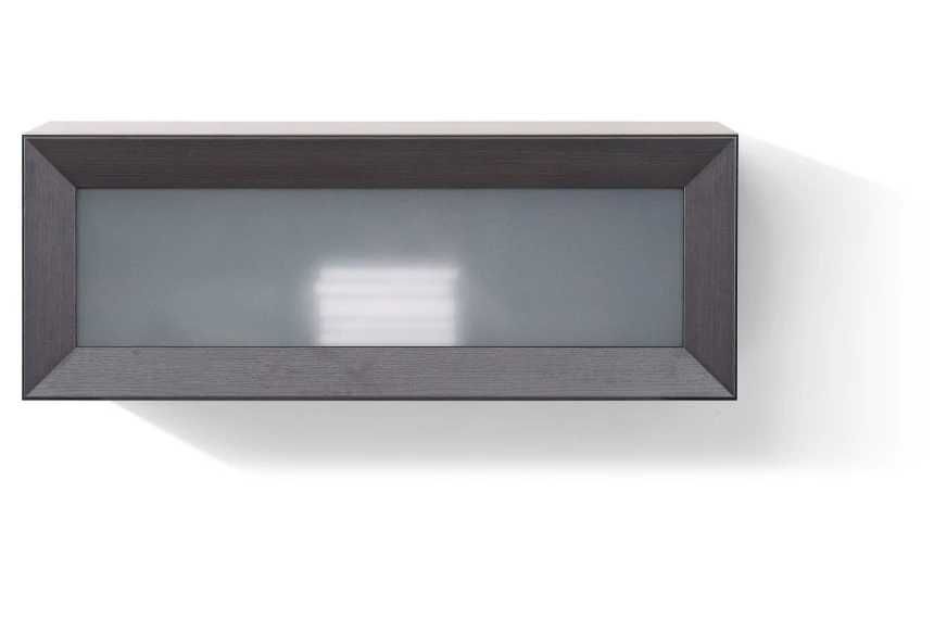 Полка навесная с матовым стеклом