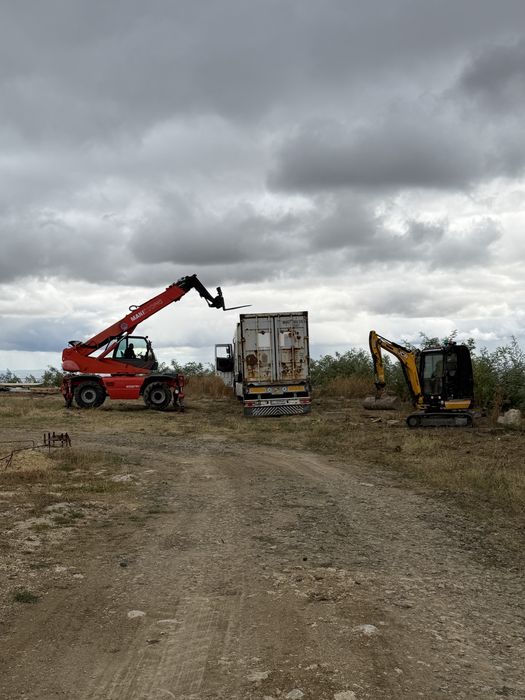 Închiriez container maritim cu teren aferent – depozitare / sediu firmă