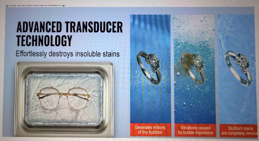 Ultrasonic Cleaner VEVOR 2L