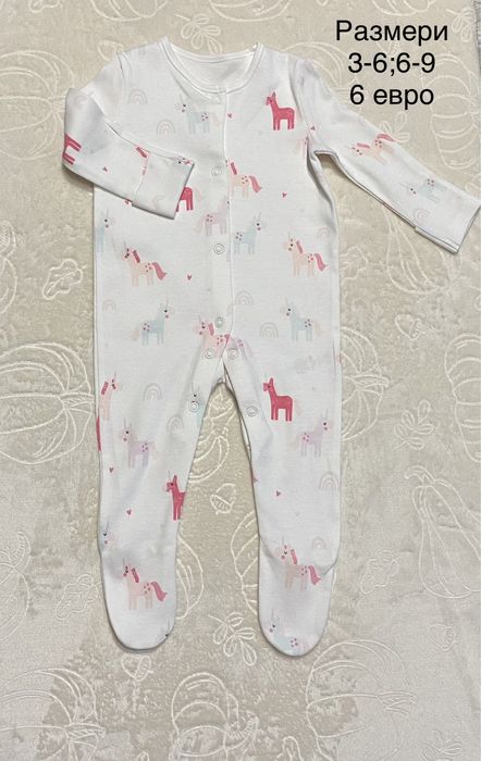 Нови бодита и ромпъри за момиче