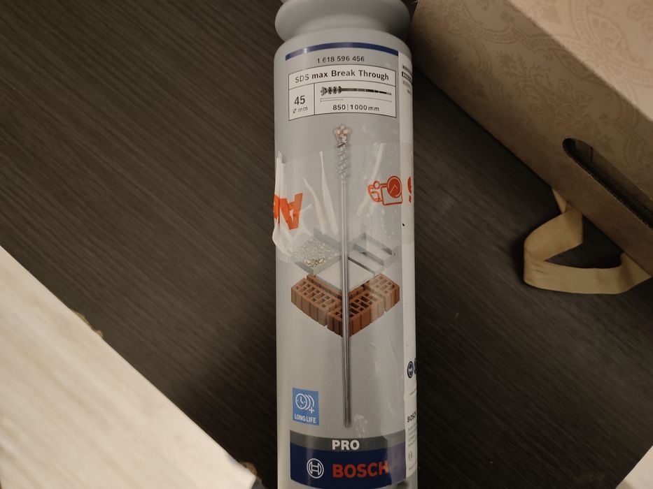 Бур проломной BOSCH Ф45×1000