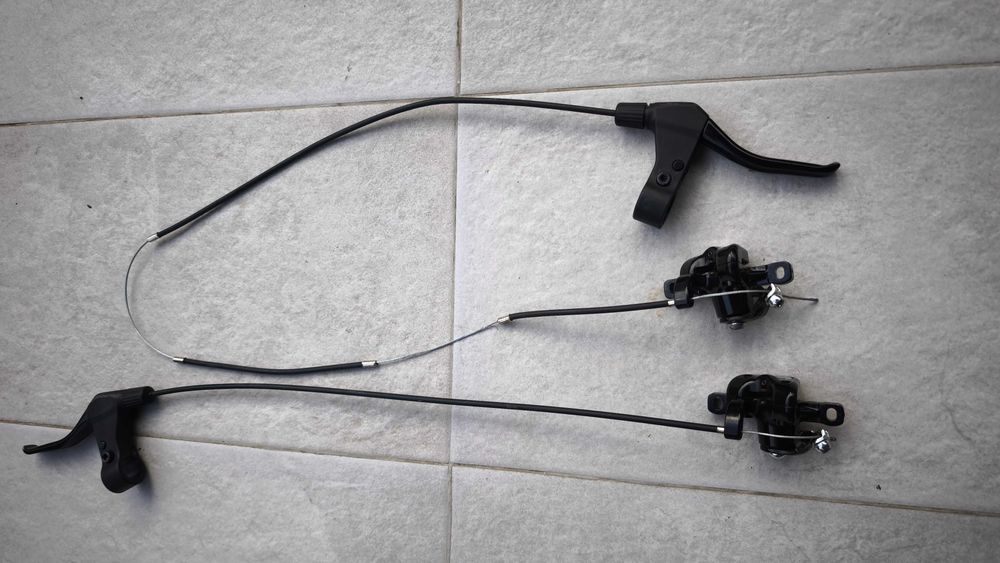 Set Frâne Mecanice pe Disc Hayes MX-5 (Față + Spate) – Complete, Stare Excelentă