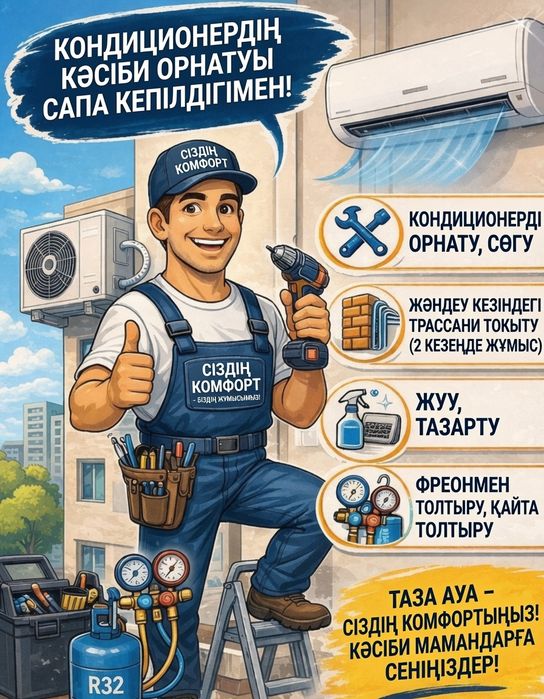 Установка кондиционера