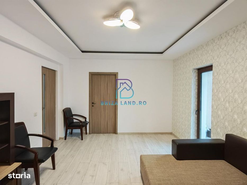 Dobroesti, ap. 2 camere, parter inalt, sup. 55mp, mobilat si utilat