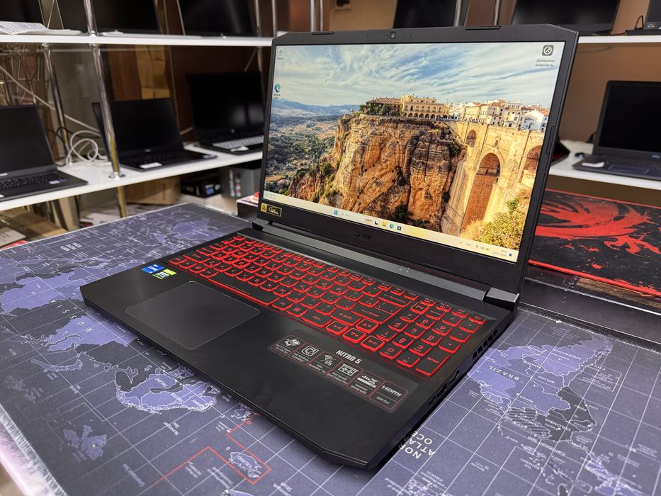 Игровой Acer Nitro 5 Core i5-11400H/16GB/SSD512GB/RTX3050Ti