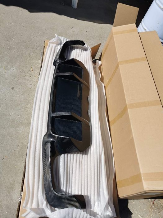 Difuzor Spate Evacuare Dubla Bmw F10 M5 M-Performace carbon real