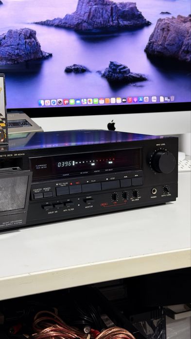 Denon DR-M24HX – Cassette Deck 3 Head, Closed Loop Dual Capstan, HX Pro, Dolby B/C, Bias, Rec Cal, Made in Japan