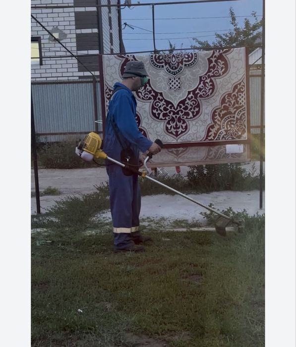 Покос травы/шөп шабу