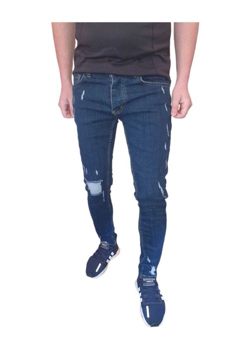 Blugi Skinny Fit Elastici pentru Bărbați – Mai Multe Mărimi