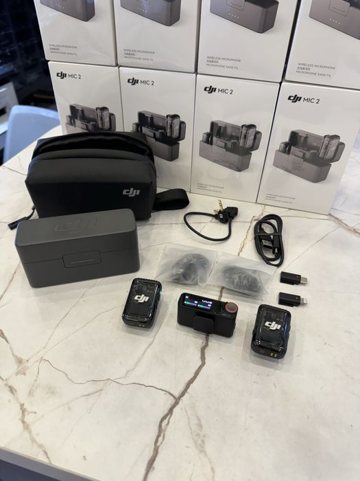 Микрофон DJI MIC 2 (2Tx + 1Rx + Charging case)