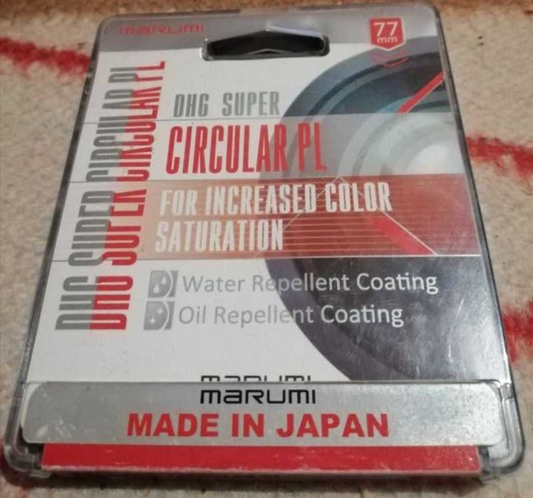 Филтри Hoya 67mm, 77mm, Marumi 77mm, Статив,