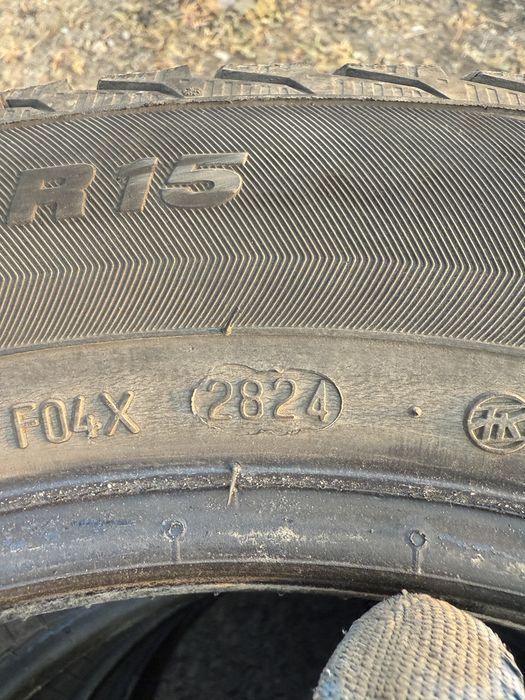 185/60R15 комплект зима шипы